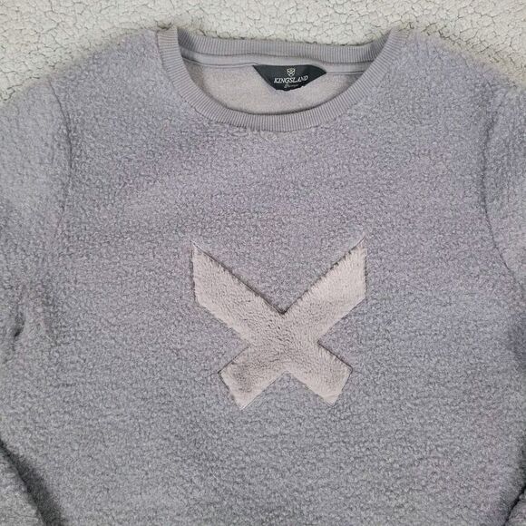 Kingsland Sweatshirt Womens Medium Gray Tia Shepherd Equestrian AW21 - Picture 3 of 7